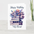 Search for book lovers birthday cards Friend