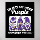 Search for fibromyalgia purple ribbon posters Hope