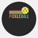 Search for retro games stickers Pickleball player