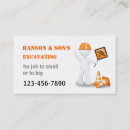 Search for road construction business cards Builder