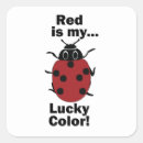 Search for colourful insect stickers Red
