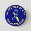 Search for down syndrome awareness badges Blue