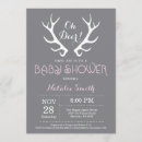Search for deer antlers invitations Woodland