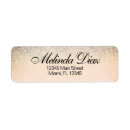 Search for faux gold glitter return address labels Sparkle