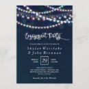 Search for light blue engagement party invitations Bokeh