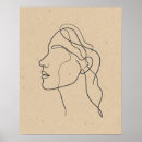 Search for abstract line drawings posters Continuous line drawing