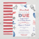 Search for red white blue baby shower invitations Modern