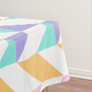 Search for trendy tablecloths Geometric pattern