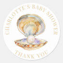 Search for pearl baby shower stickers Watercolor