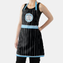 Search for pinstripe aprons Black and white