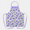 Search for purple flower aprons Pretty