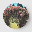 Search for canvas clocks Flowers