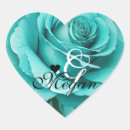 Search for teal background stickers Flower