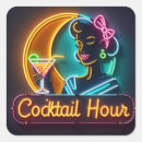 Search for neon signs stickers Happy hour