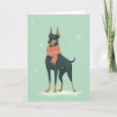 Search for doberman pinscher christmas cards Pet lover