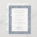 Search for dusty blue floral rehearsal dinner invitations Botanical
