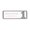 Search for faux return address labels Silver