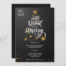 Search for black santa claus invitations Jingle and mingle