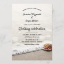 Search for sandy beach wedding invitations Seashell