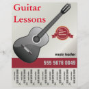 Search for music teacher flyers Guitar