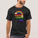 Search for gay jesus tshirts Rainbow