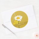 Search for white daisy flower stickers Yellow