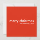Search for contemporary christmas cards Red