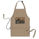 Search for great wave aprons Mount fuji