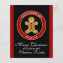 Search for holiday recipe cards Gingerbread