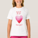 Search for i love you tshirts Red heart