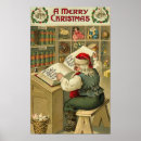 Search for santas workshop posters Vintage