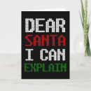 Search for dear santa i can explain cards Letter to santa