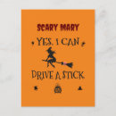 Search for witch postcards Broomstick