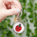 Search for lady bug key rings Bugs