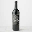 Search for happy new year wine labels Typography