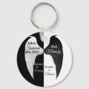 Search for memorial key rings Angel wings