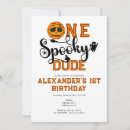 Search for spooky one birthday invitations Halloween kids birthday