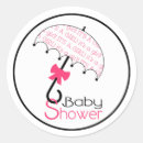 Search for black pink baby shower stickers Black and white