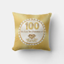 Search for 100th birthday cushions Mum