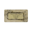 Search for tuscan return address labels Rustic