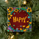 Search for daisy christmas tree decorations Happy