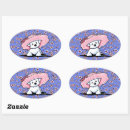 Search for blossom oval stickers Cherry