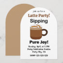 Search for latte invitations Cappuccino
