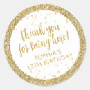 Search for classy birthday party stickers Typography