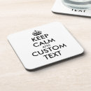 Search for plastic coasters Typography