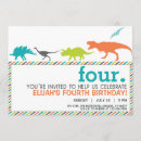 Search for modern dinosaur invitations Triceratops