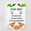 Search for pizza restaurant invitations Pizzeria