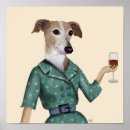 Search for funny wine art posters Dogs and wine
