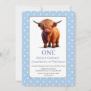 Search for highland cow 1st birthday invitations Cute