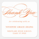 Search for orange and white graduation Calligraphy